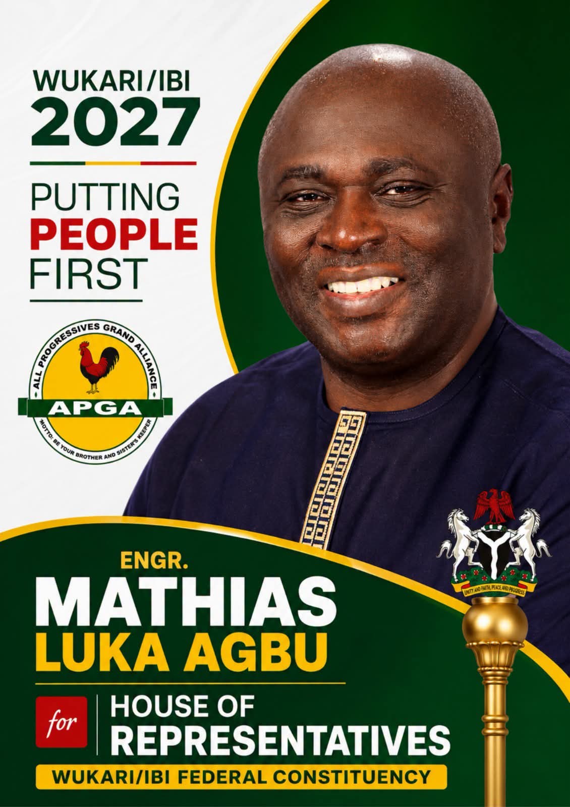 2027: APGA’s Agbu Promises Service-Driven Representation for Wukari/Ibi