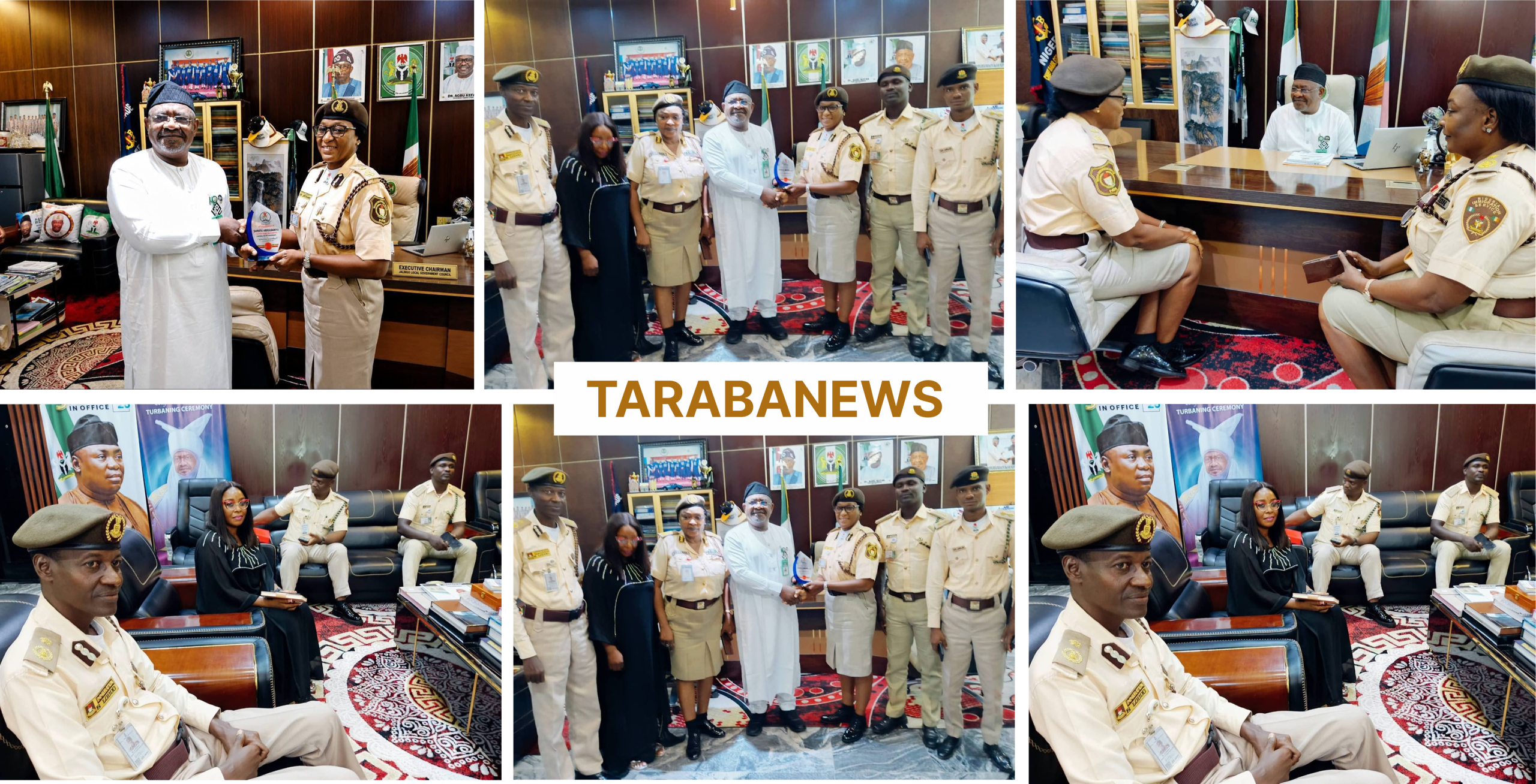Taraba Receives New Immigration Controller, Pledges Stronger Border Security Collaboration