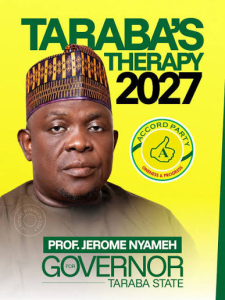 Taraba 2027: Nyame Sees Osun Verdict as Proof That ‘Federal Might’ Can Be Defeated