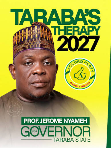 Taraba 2027: Nyame Sees Osun Verdict as Proof That ‘Federal Might’ Can Be Defeated