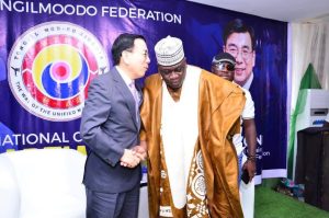Nguroje Honoured as Global Protector, Patron by World Tongilmoodo Federation