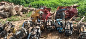 TARABA ANTI-ILLEGAL MINING TASKFORCE RETURNS OVER 100 SEIZED MACHINES TO OWNERS AT MAYO KAM