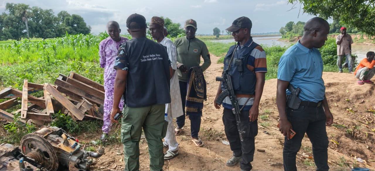 TARABA ANTI-ILLEGAL MINING TASKFORCE RETURNS OVER 100 SEIZED MACHINES TO OWNERS AT MAYO KAM