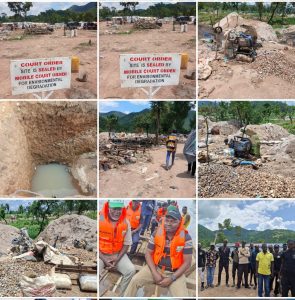 Taraba Mobile Court Seals Gold Mining Sites in Bali Over Alleged Illegal Operations