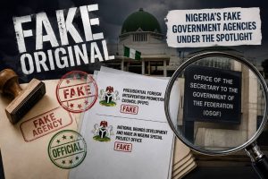 Fake Original: Nigeria’s ‘Agencies’ Under the Spotlights