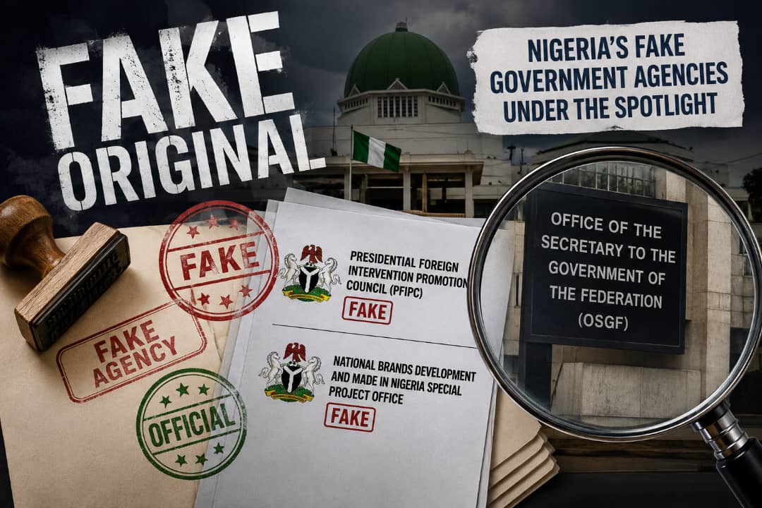 Fake Original: Nigeria’s ‘Agencies’ Under the Spotlights