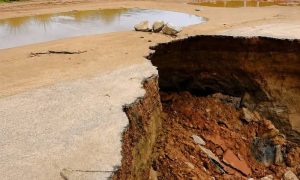 “Save Our Souls”: Suntai–Bali Road on Brink of Collapse at Zagah, Residents Cry for Urgent Intervention