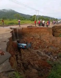“Save Our Souls”: Suntai–Bali Road on Brink of Collapse at Zagah, Residents Cry for Urgent Intervention