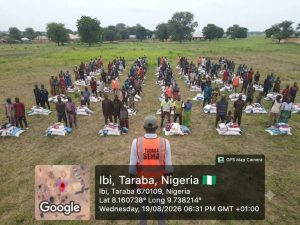 TARABA GOVERNMENT THROUGH TSEMA PROVIDES RELIEF MATERIALS TO INTERNALLY DISPLACED PERSONS CAMP IN IBI LGA