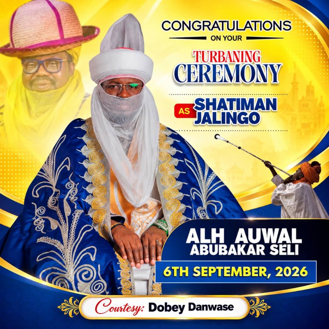 Alh. Auwal Abubakar Turbaned as Shatiman Jalingo 01 in Prestigious Traditional Honour