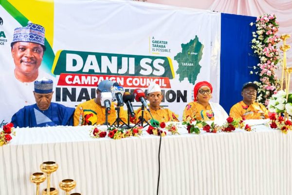 2027: DANJI SS UNVEILS ‘RESCUE TARABA’ MANIFESTO, INAUGURATES CAMPAIGN COUNCIL FOR 16 LGAS
